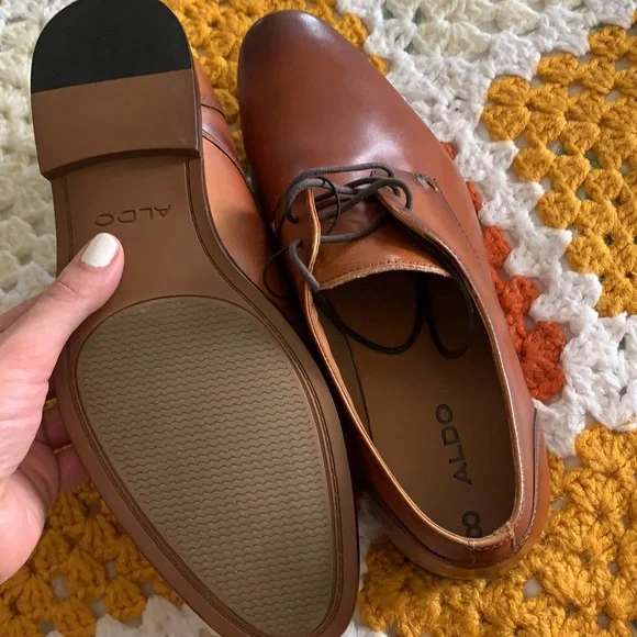 Aldo men’s 100%cow leather shoes - Picture 6 of 8